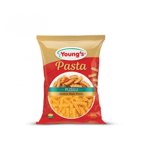 YOUNG`S PASTA FUSILLI 400GM